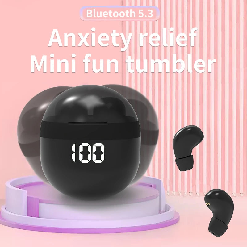 SHUKE Sleep Headphones Wireless Bluetooth Earphones Active Noise Canceling Mic