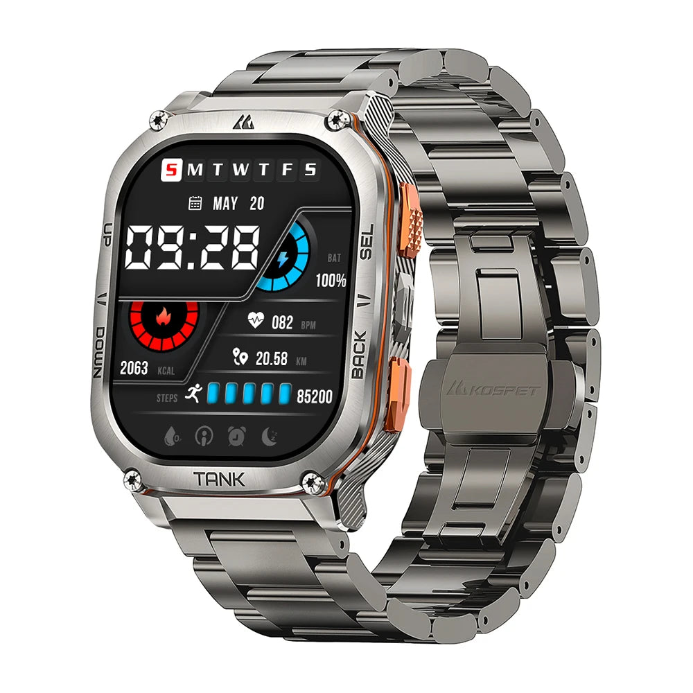 KOSPET Tank M3 Ultra GPS Smartwatch With 5ATM Waterproof