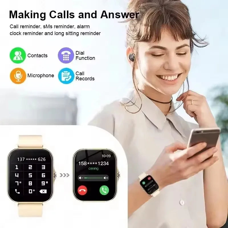 HT30 Smart Watch With Full Touch Screen And Notifications