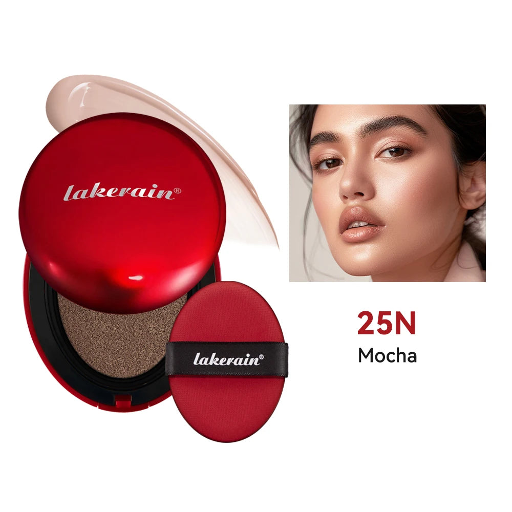 Ibcccndc Korean Air Cushion Foundation Natural Moisturizing Coverage 72H Wear