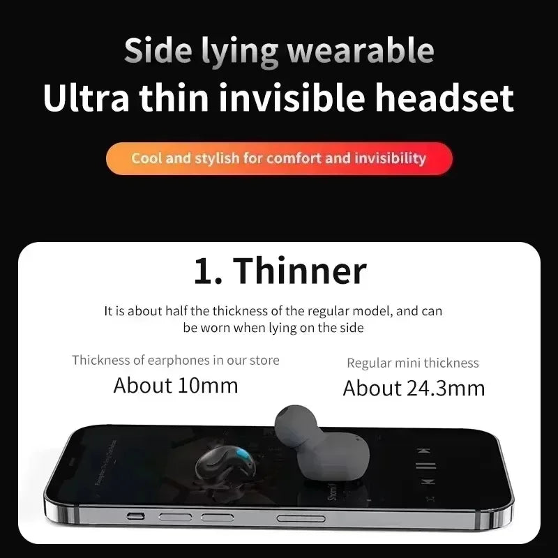 True Wireless Earphones Bluetooth Earbuds With Active Noise Cancellation