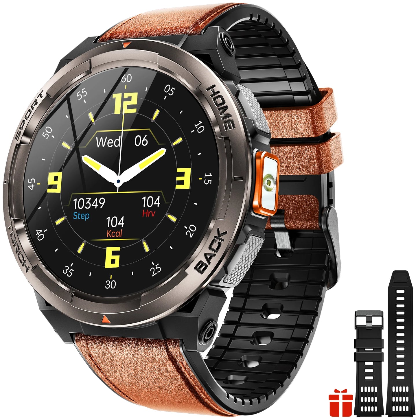 EIGIIS KE5 Smart Watch 3ATM Waterproof With Compass