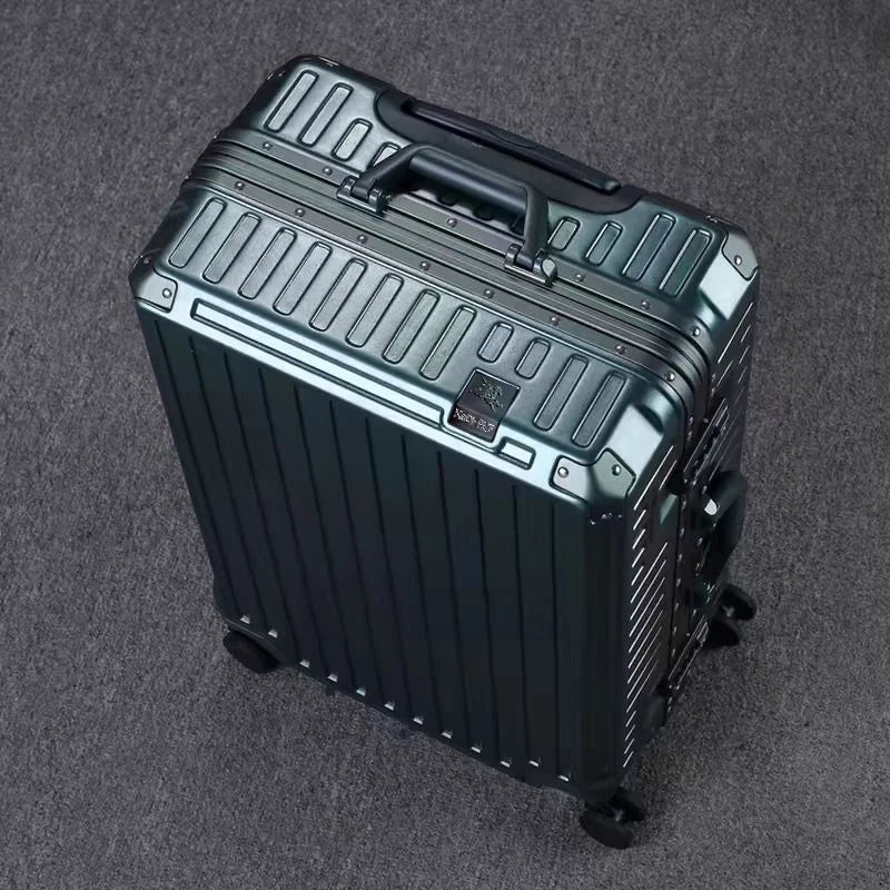 Ultra Sturdy Aluminum Frame Luggage Set, Two Piece Carry On