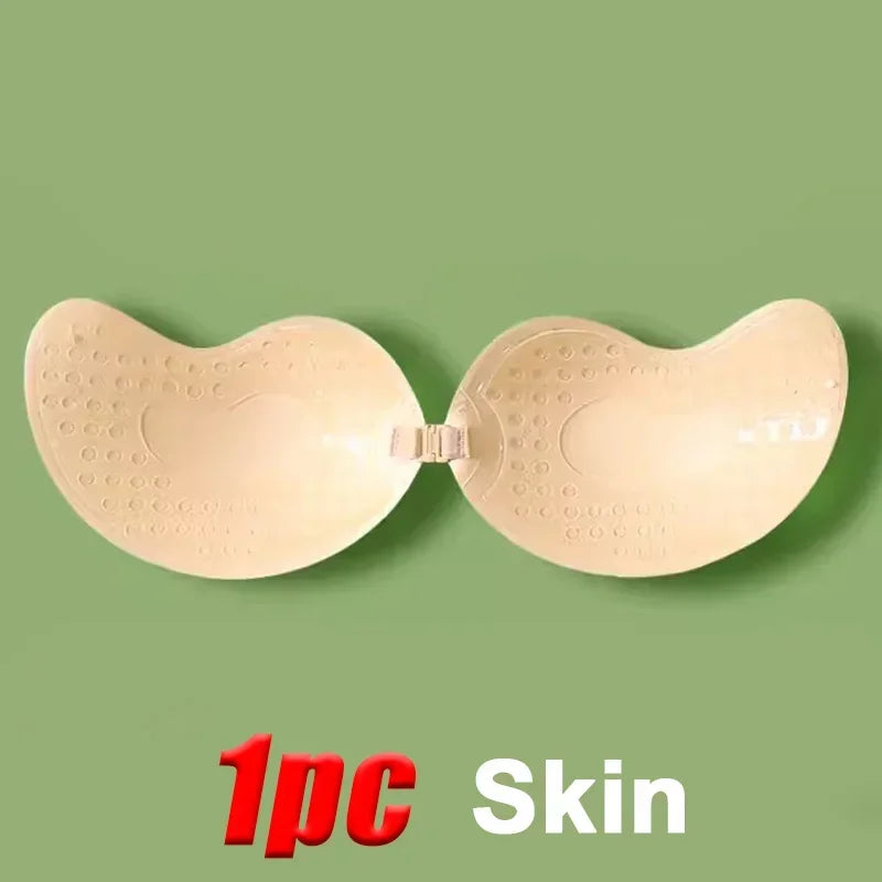 Invisible Strapless Adhesive Bra Seamless Push Up Bralette Women