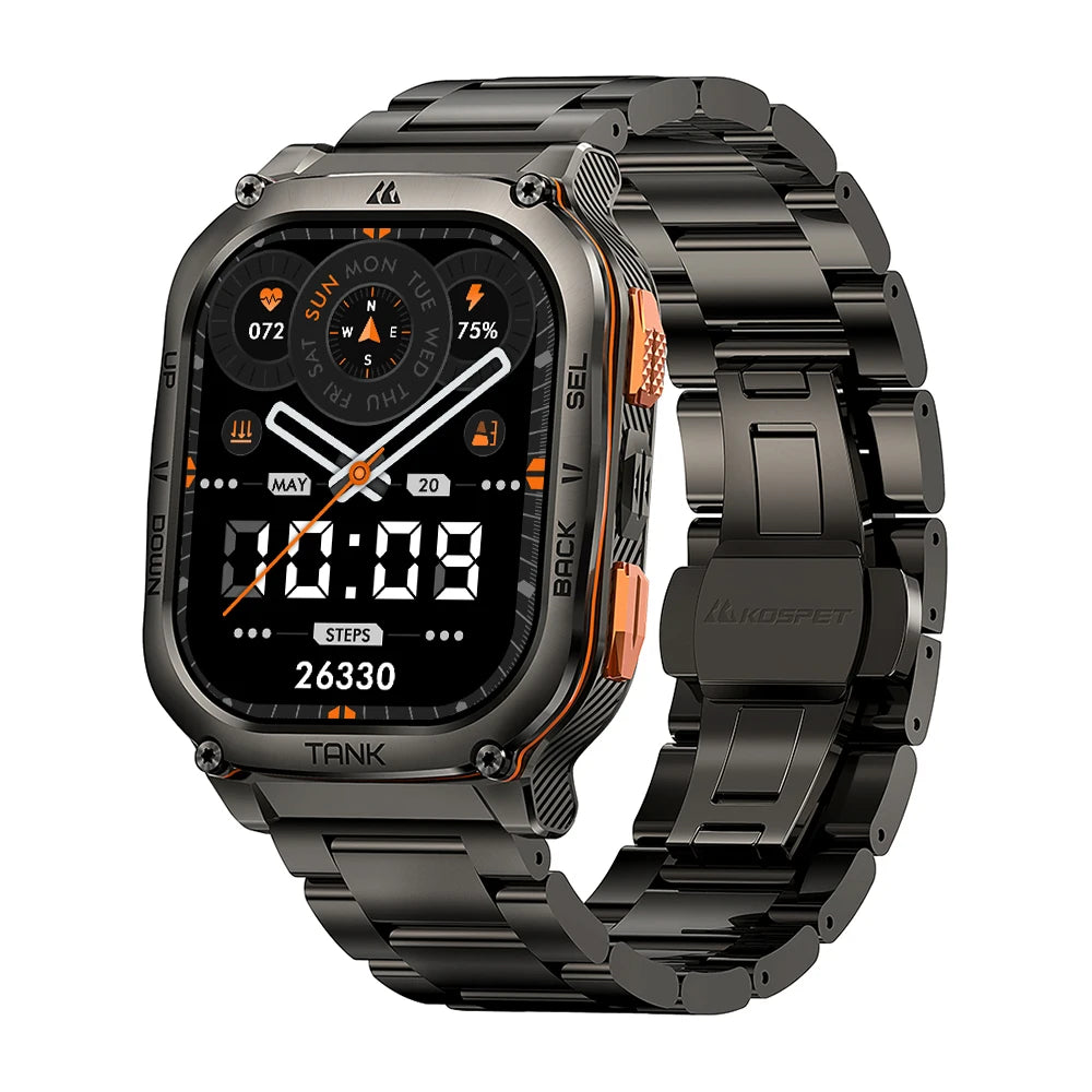 KOSPET Tank M3 Ultra GPS Smartwatch With 5ATM Waterproof