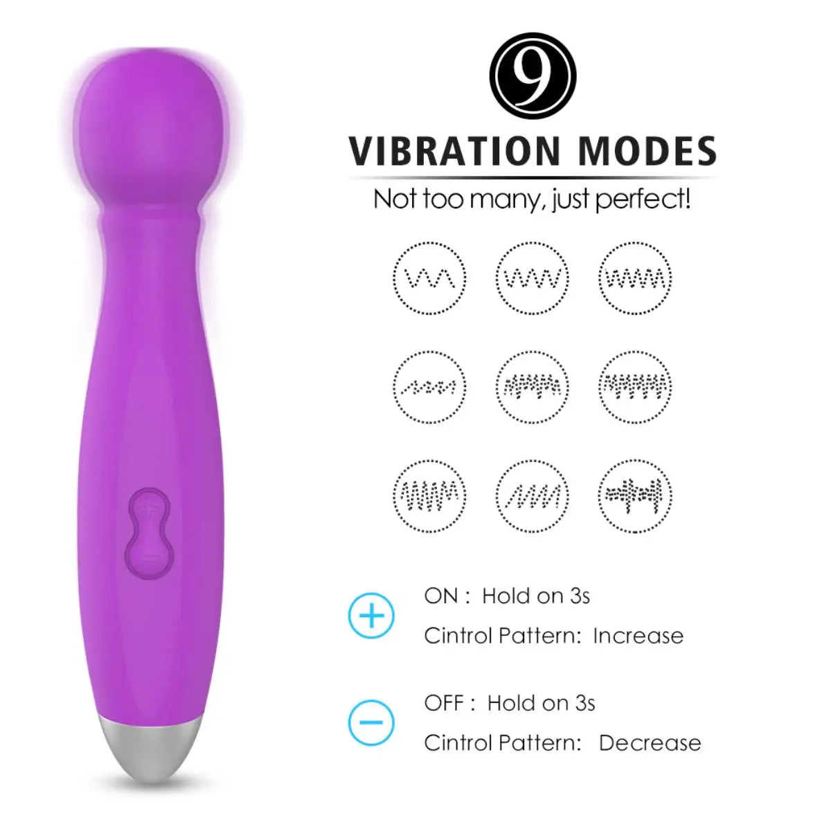 G Spot Vibrating Sex Toy For Women With Tenfold Modes