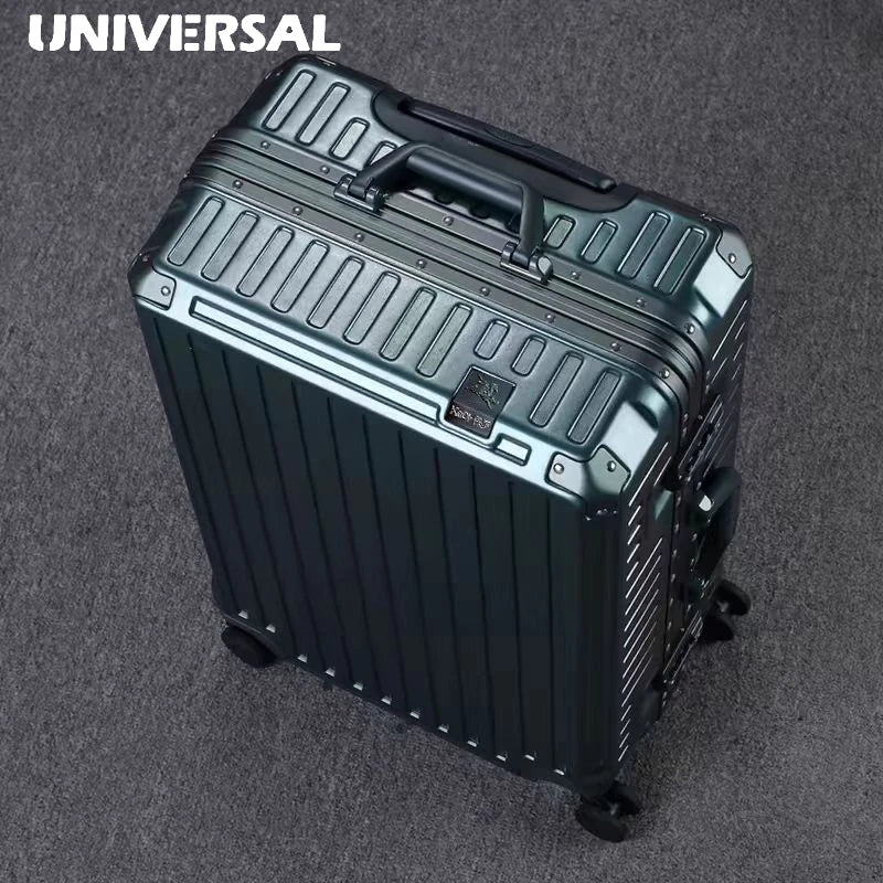 Ultra Sturdy Aluminum Frame Luggage Set, Two Piece Carry On