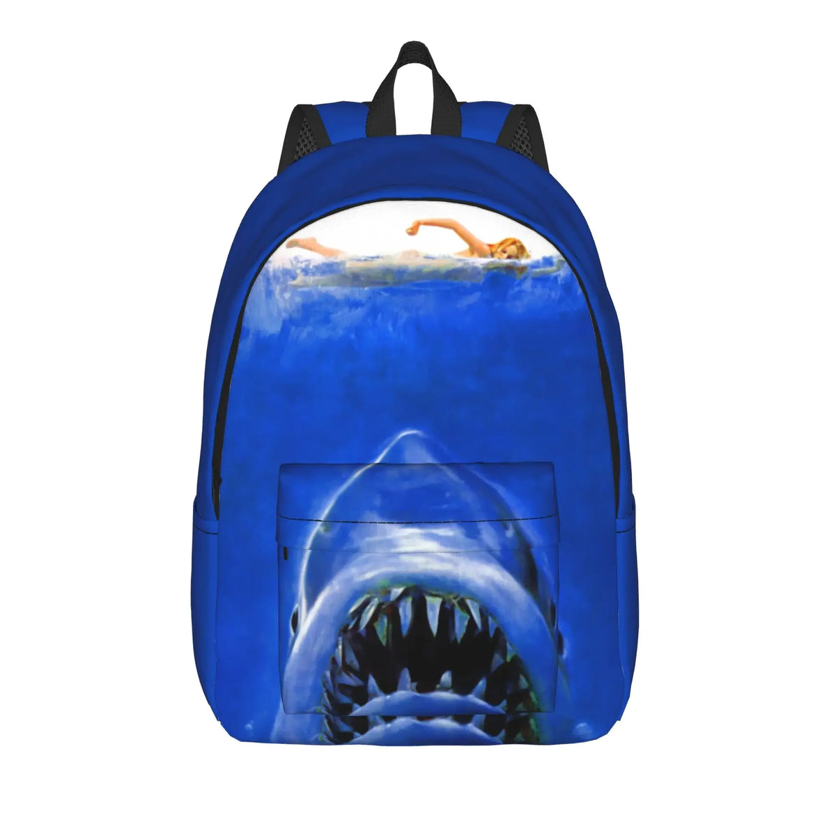 Jaw Shark Classic Film Amity Island Unisex Foldable Backpack
