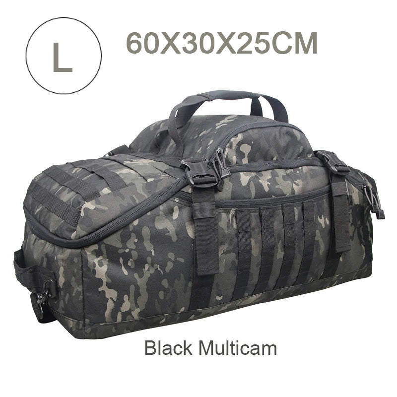 LQARMY Outdoor Tactical Backpack Molle Duffel Bag For Hiking