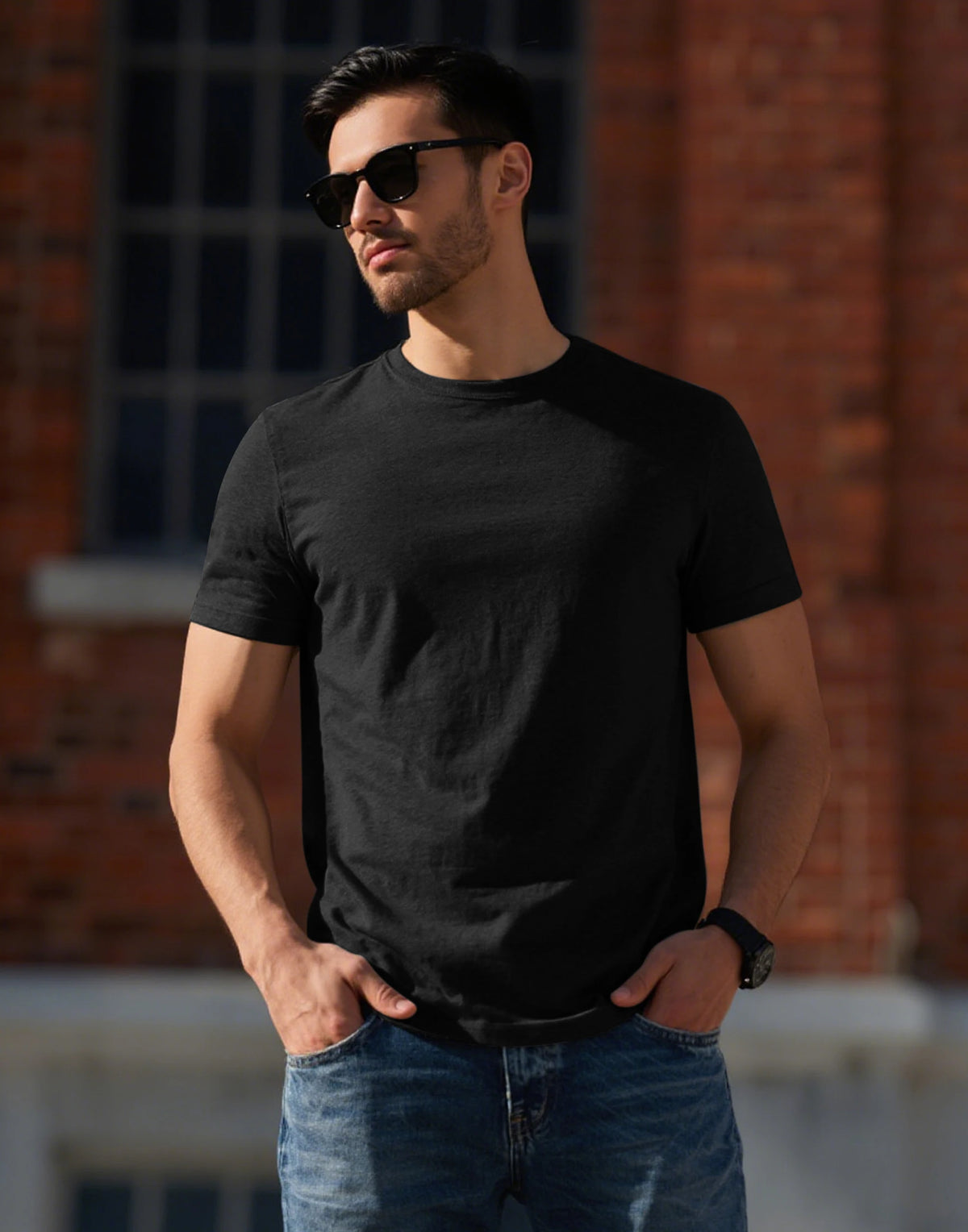 Pioneer Camp Men's Bamboo Viscose Soft Crew Neck T-Shirt