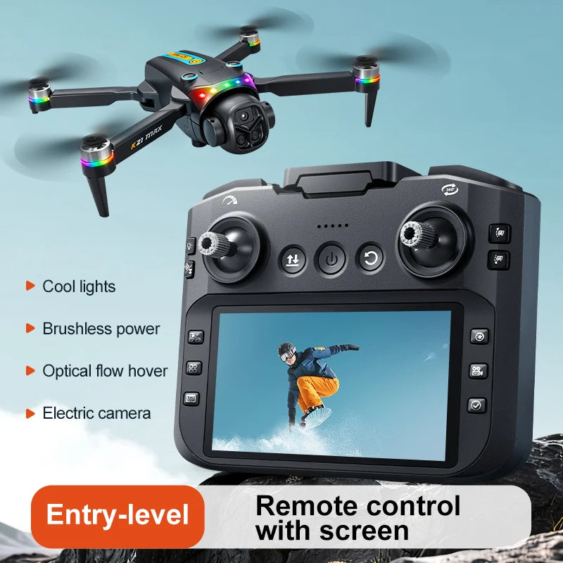 ZNLYRION Folding RC Drone With Dual Cameras And WiFi