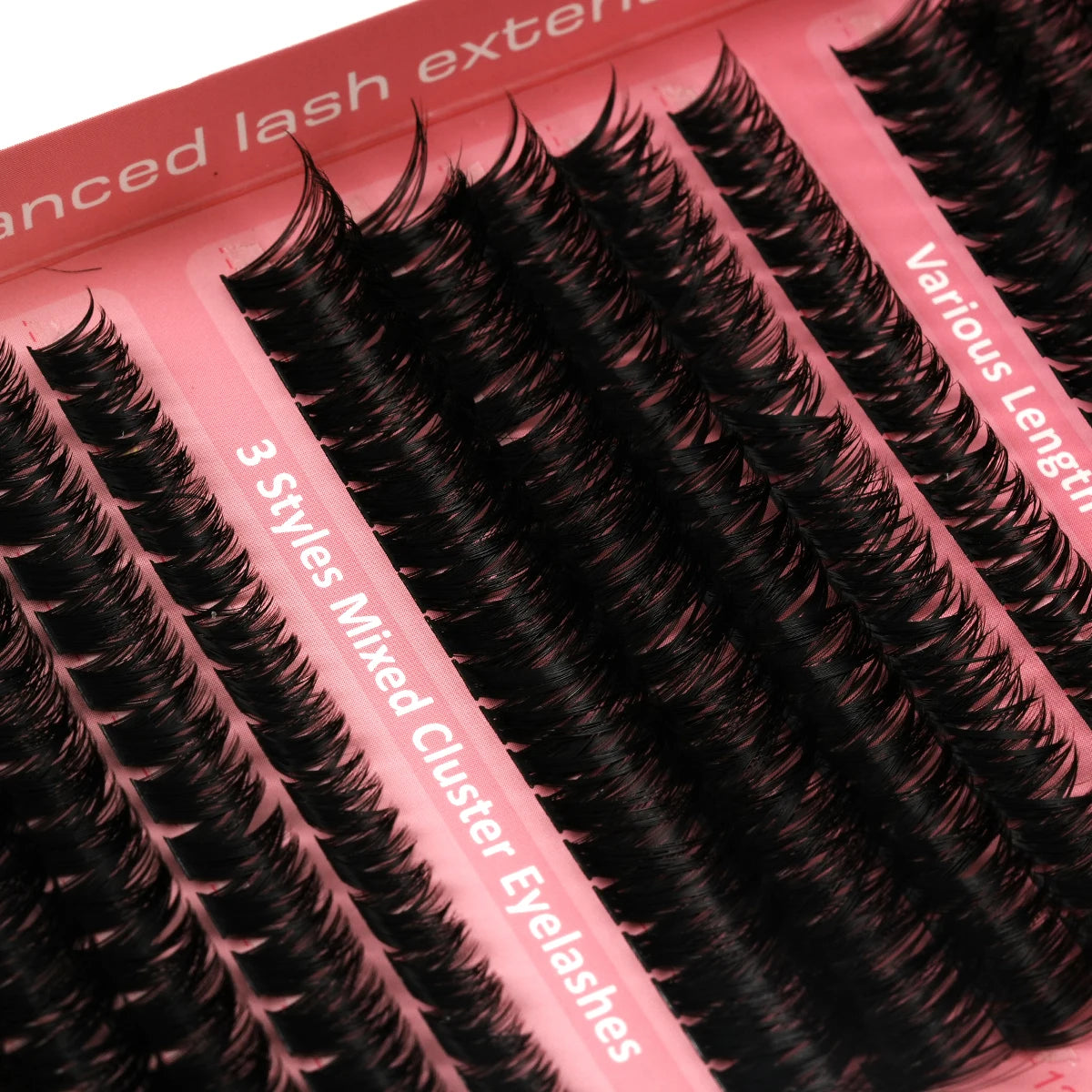 HBZGTLAD Professional Volume Eyelash Cluster Extensions Custom Style