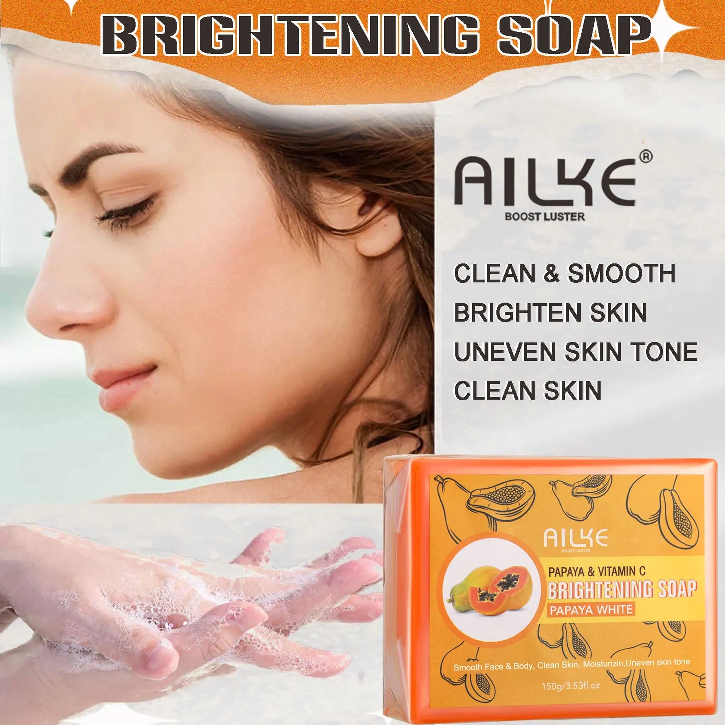 AILKE Glutathione Whitening Skin Care With Niacinamide