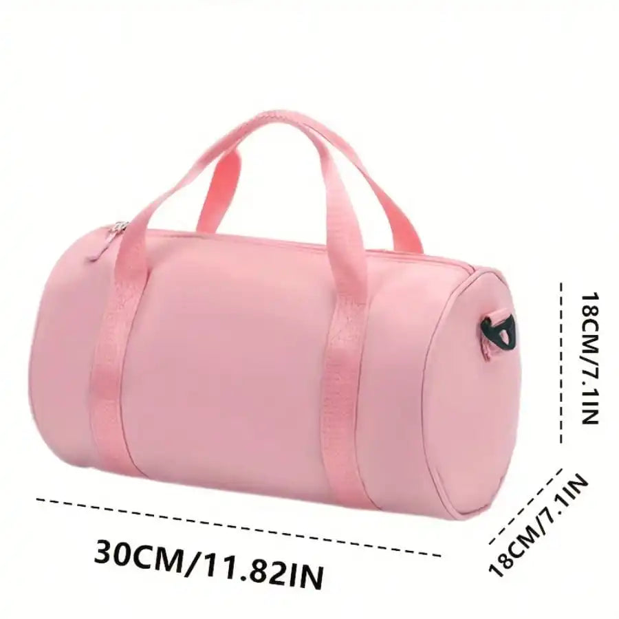 Mini Gym Bag Lightweight Barrel Duffle Crossbody For Travel Fitness