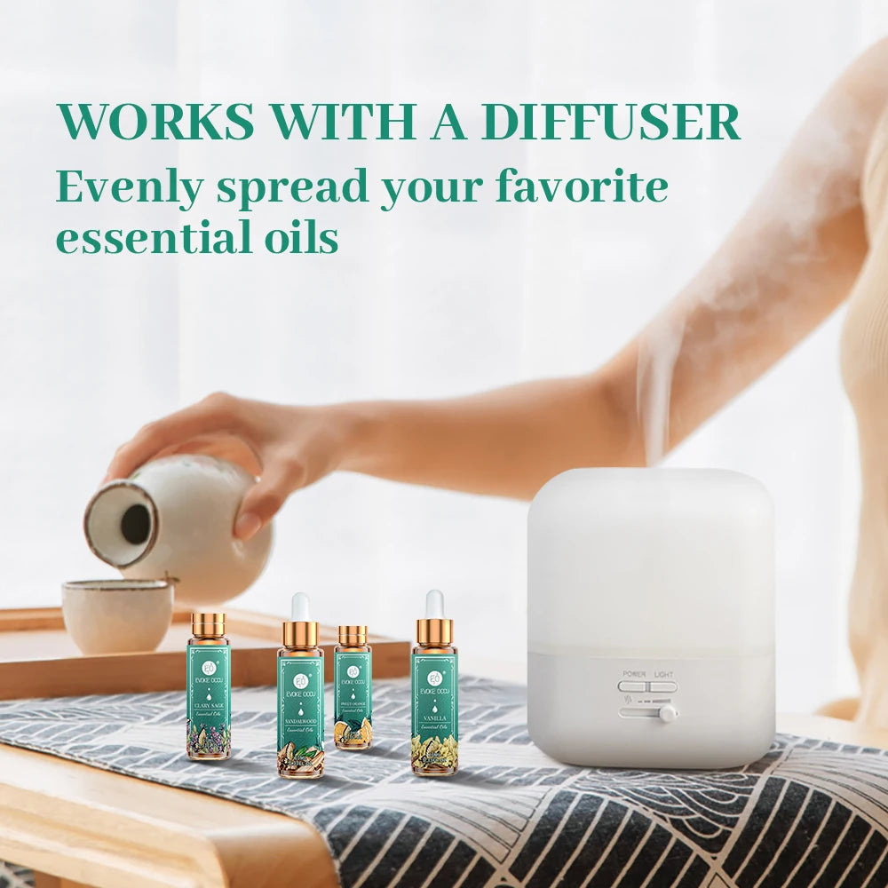 EVOKE OCCU Pure Essential Oils Set For Diffusers And DIY