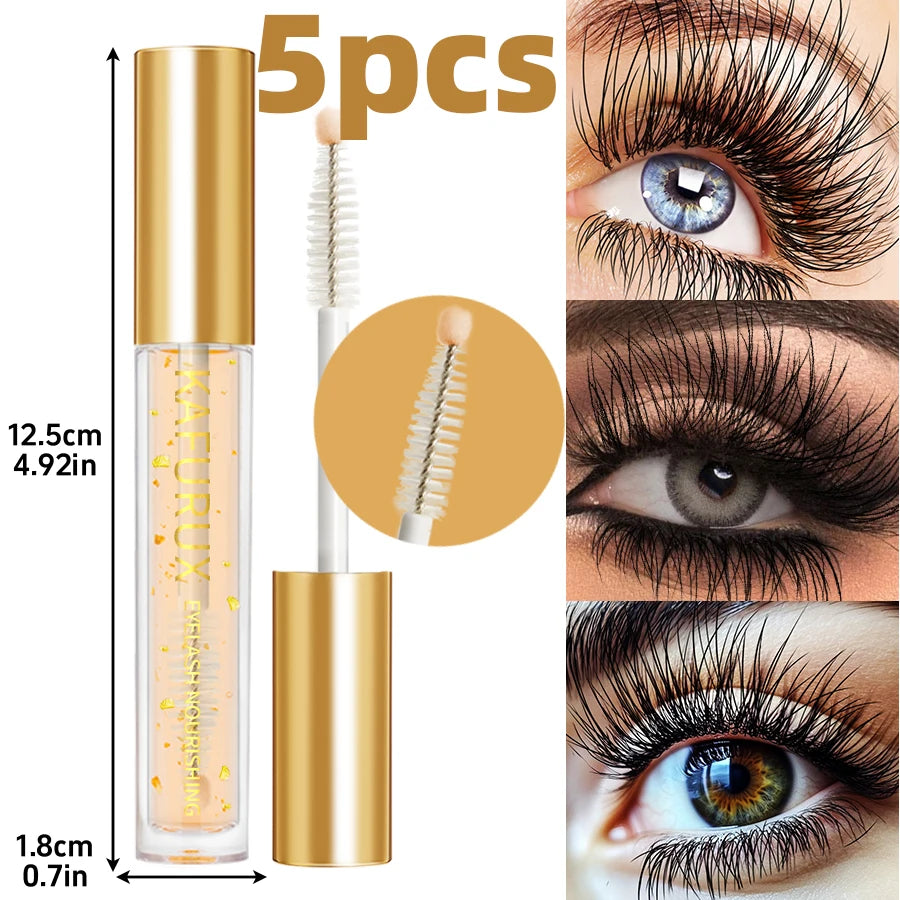 KAFURUX Nourishing Eyelash And Eyebrow Enhancer Serum For Longer Lashes