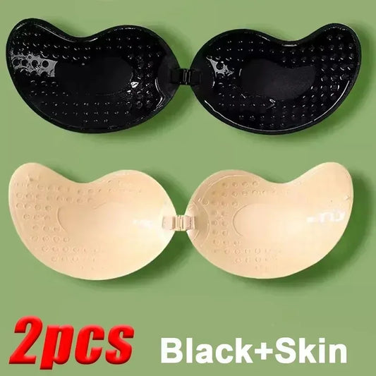 Invisible Silicone Self Adhesive Push Up Bra For Women