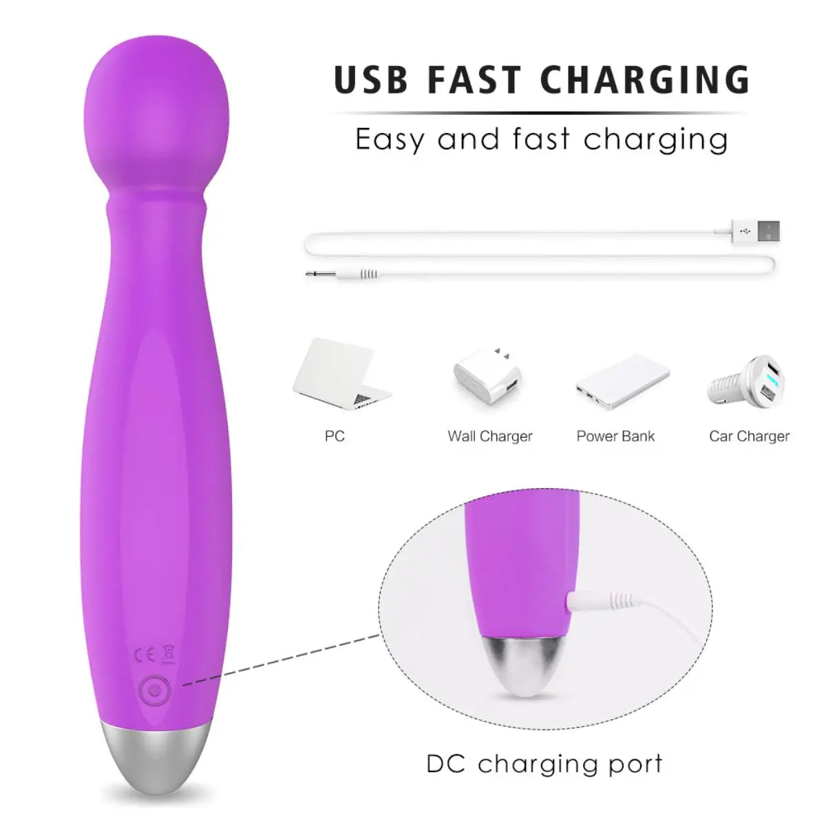 G Spot Vibrating Sex Toy For Women With Tenfold Modes