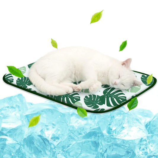 Washable Cooling Blanket Ice Silk Mat For Dogs And Cats