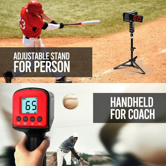 Baseball Radar Gun Speed Sensor With LCD Display For Pitching
