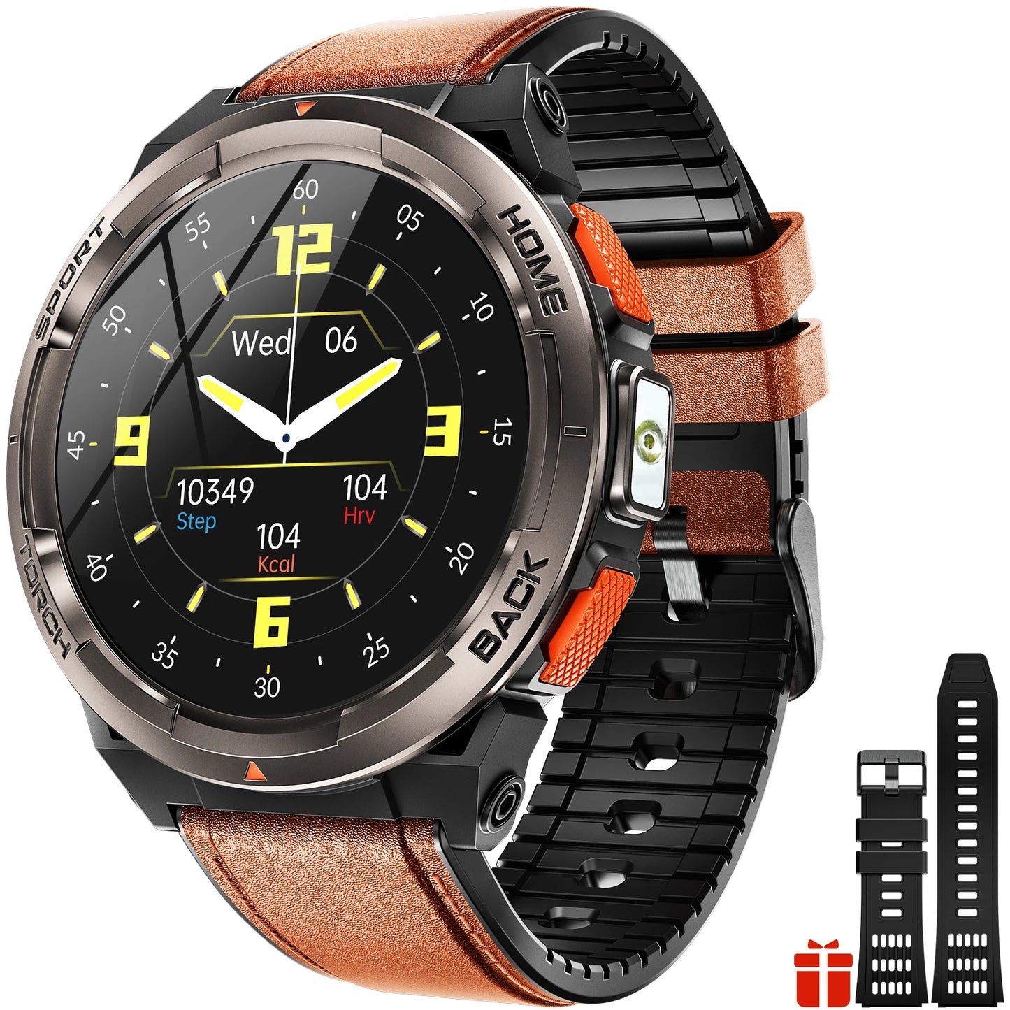 EIGIIS KE5 Smart Watch 3ATM Waterproof With Compass