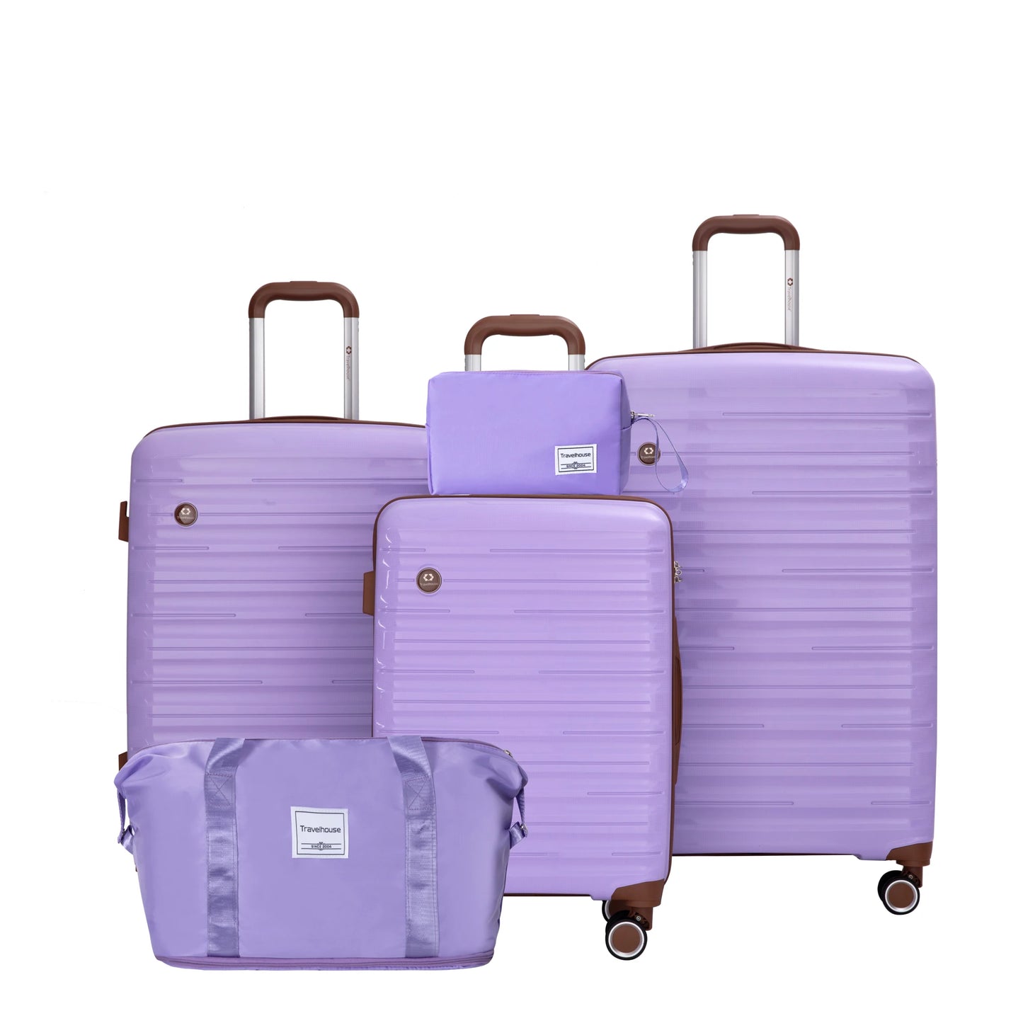 Travelhouse CN 5-Piece Luggage Set With Spinner Wheels TSA Lock