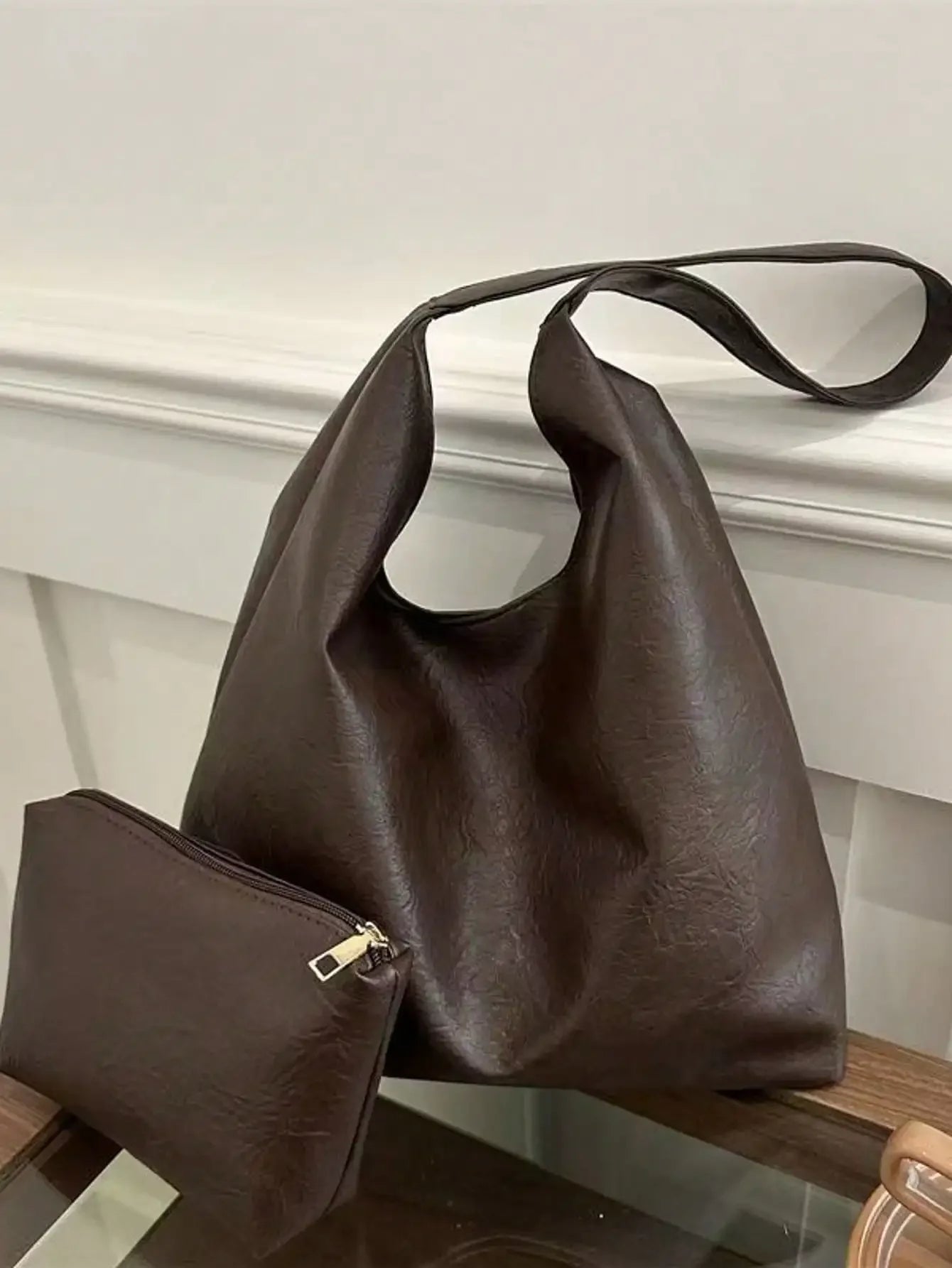 Denim Large Capacity Crossbody Bag For Women Multifunctional Tote