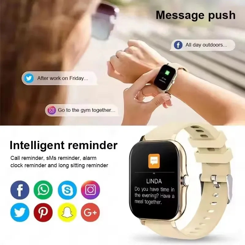 HT30 Smart Watch With Full Touch Screen And Notifications