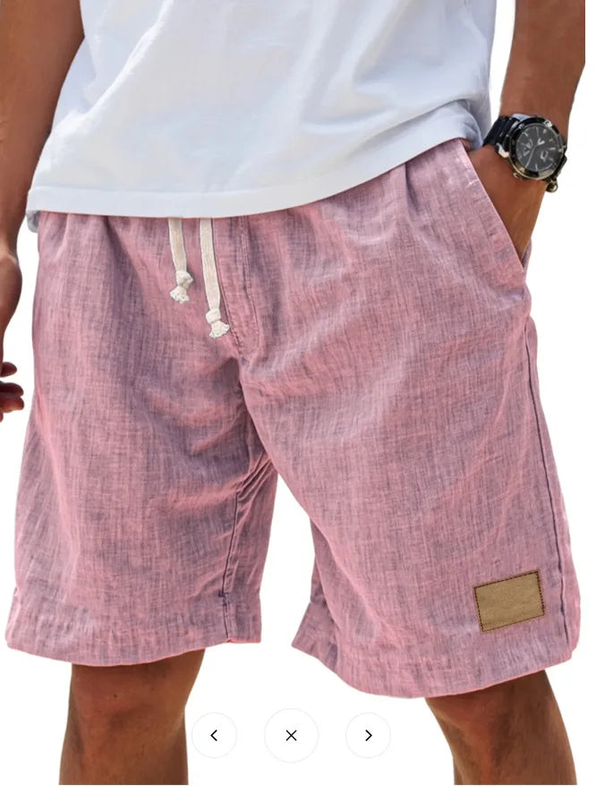 Premium Mens Casual Ice Silk Shorts For Daily Wear