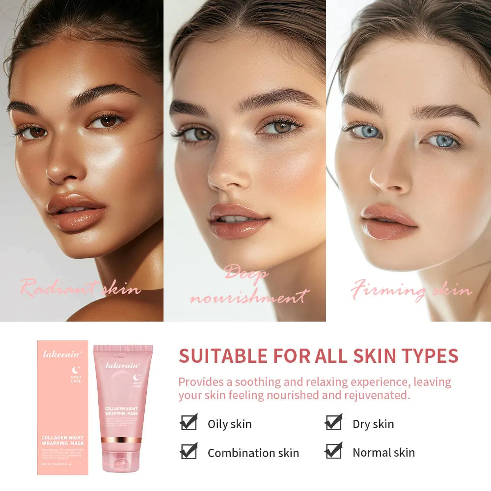 Ibcccndc Collagen Overnight Peel Off Mask For Deep Hydration