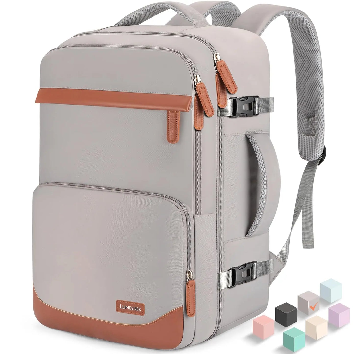Water Resistant Carry On Laptop Backpack For Men And Women