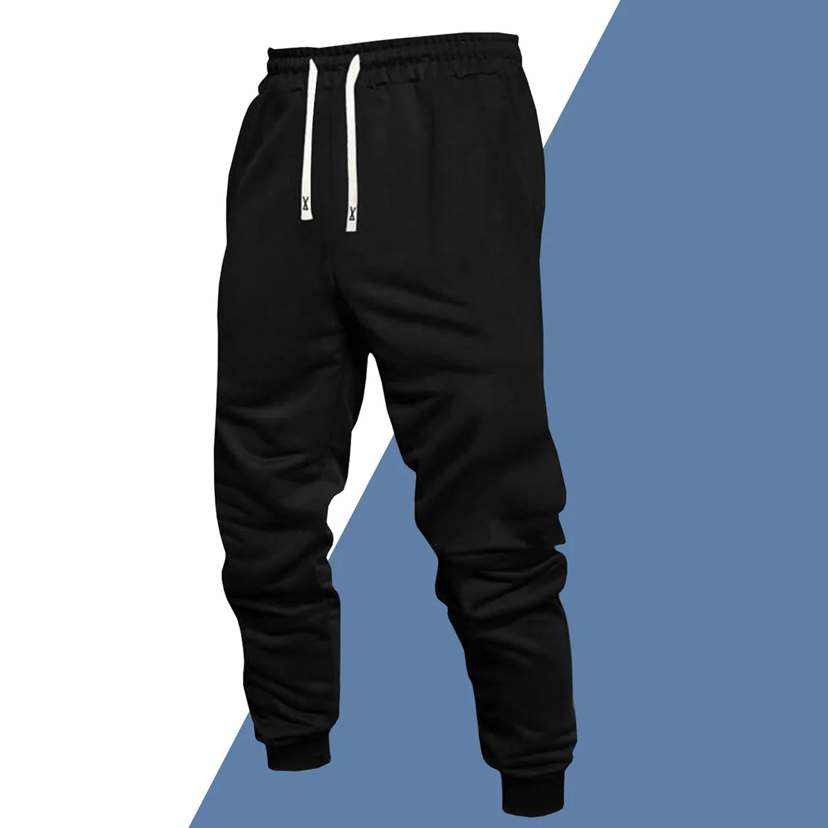 Men's Casual Drawstring Jogger Pants for Sports and Outdoor Wear