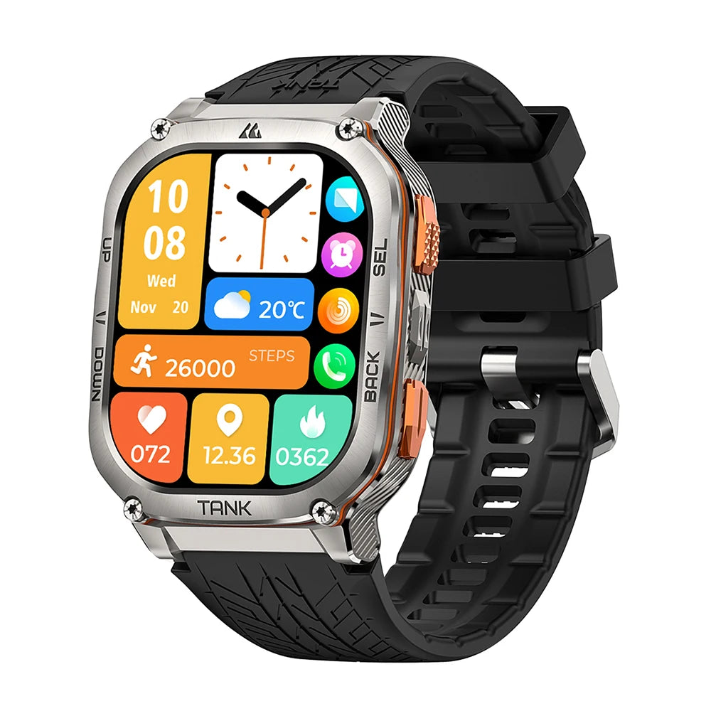 KOSPET Tank M3 Ultra GPS Smart Watch Steel 5ATM IP69K
