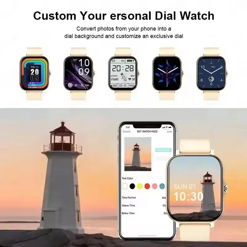 HT30 Smart Watch With Full Touch Screen And Notifications