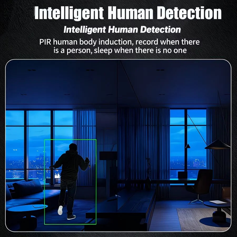 UN6 Indoor Camera With Night Vision And Motion Detection