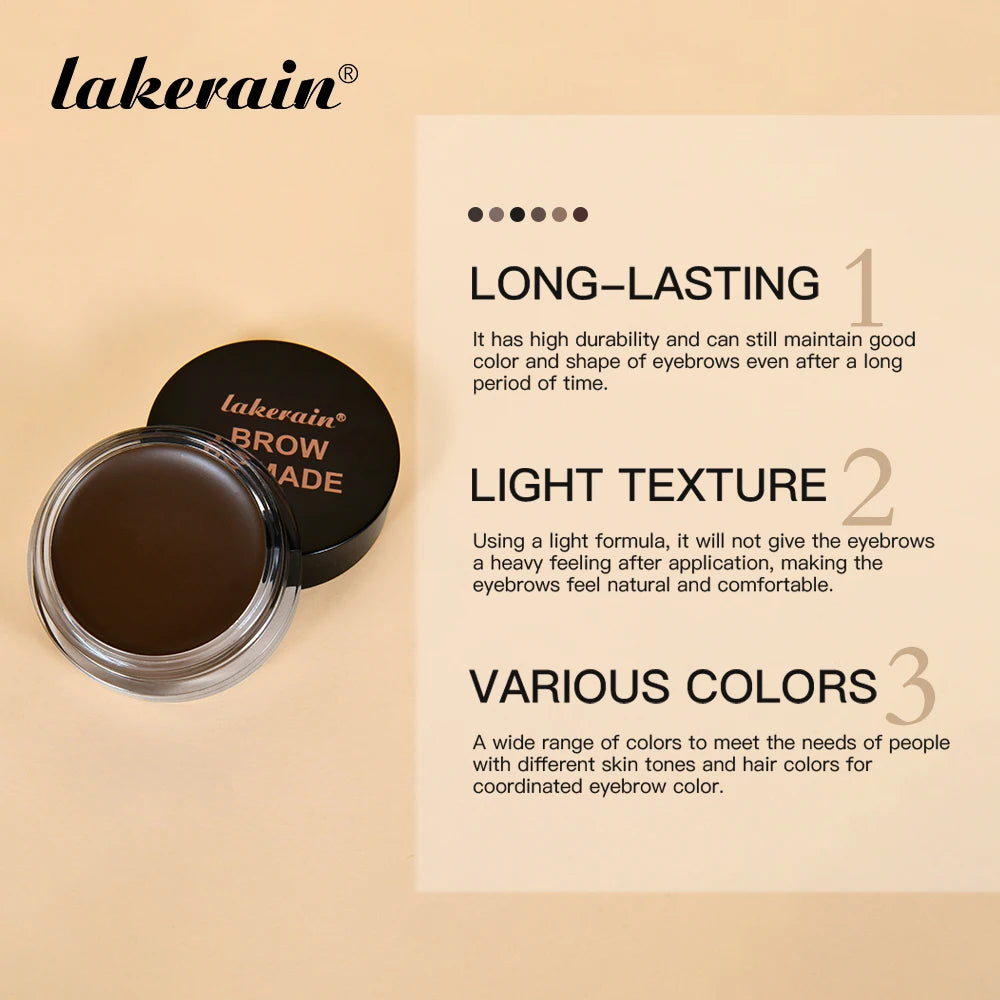 Ibcccndc Waterproof Eyebrow Tint With Brush Long Lasting Pomade