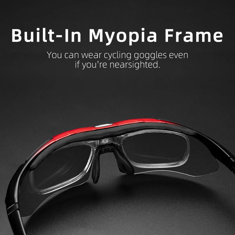 ROCKBROS Photochromic Cycling Glasses UV400 Protection Sunglasses