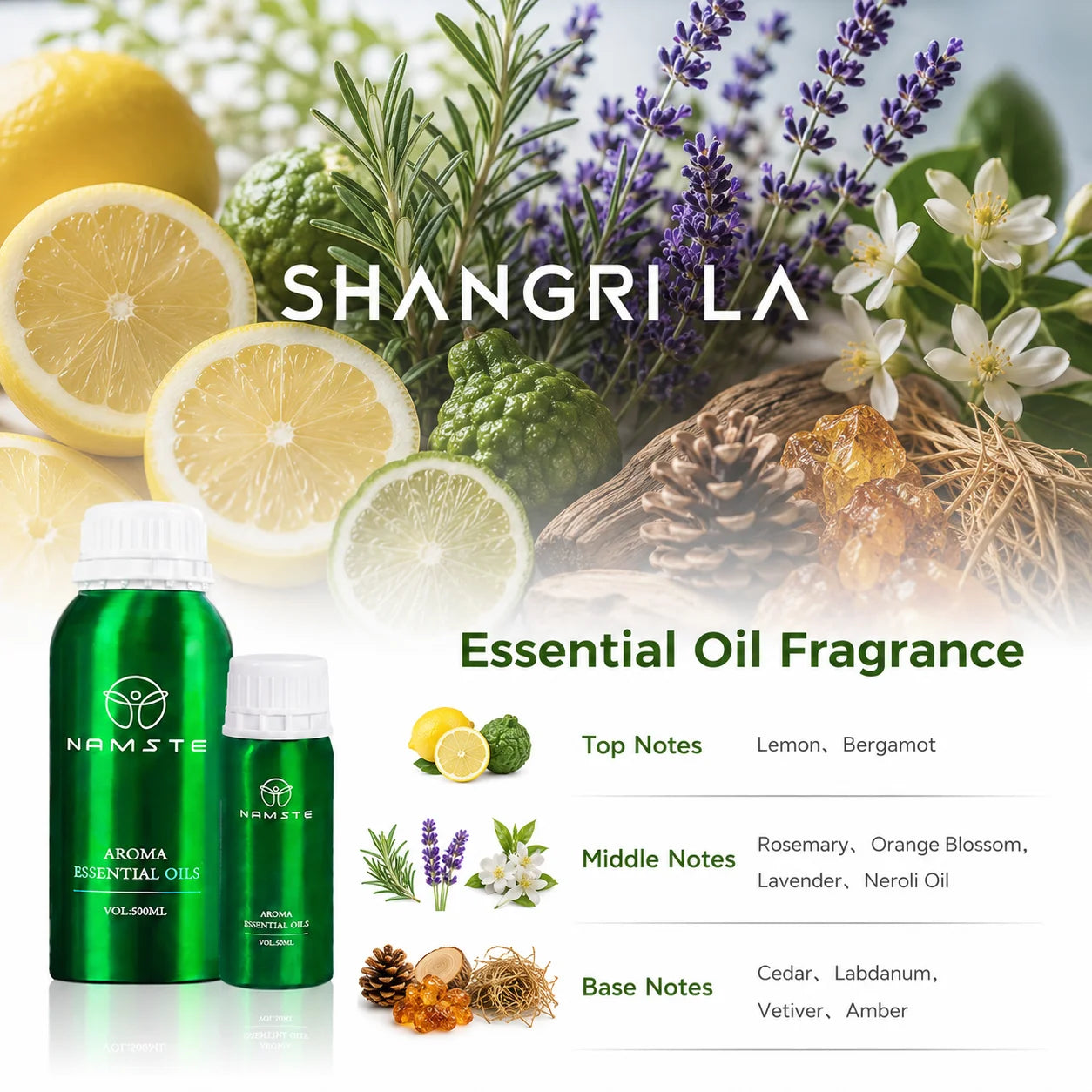 Namste Hotel Room Fragrance Diffuser Pure Plant Essential Oil