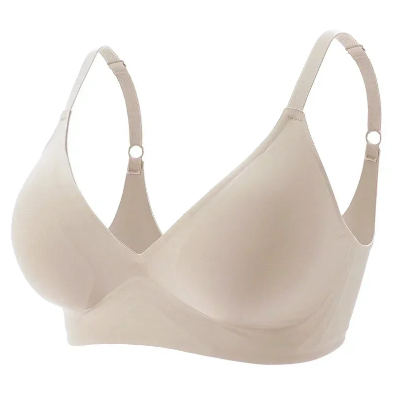 Seamless Wireless Bralette With Removable Padding For Women