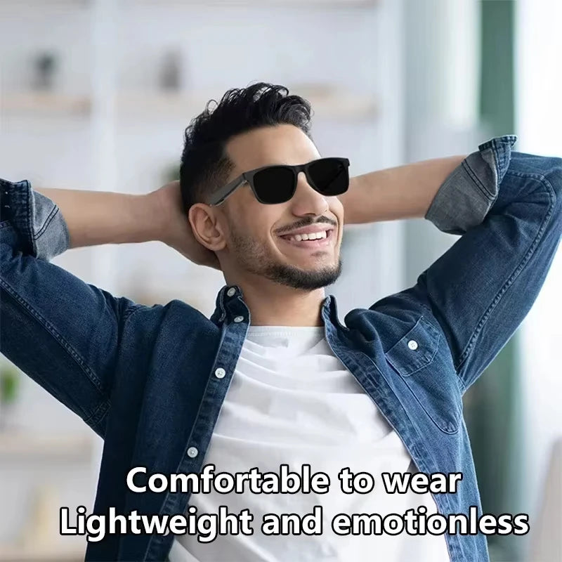 Lenovo 1800MP AI Smart 8K Wireless Glasses With Bluetooth