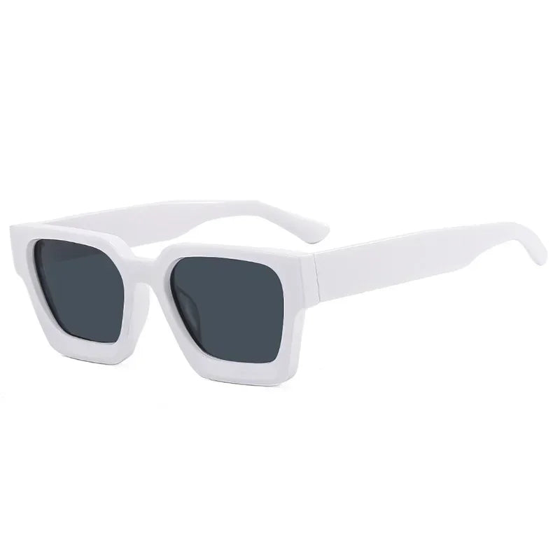 SHUKUI Square Vintage Sunglasses UV400 Driving Glasses