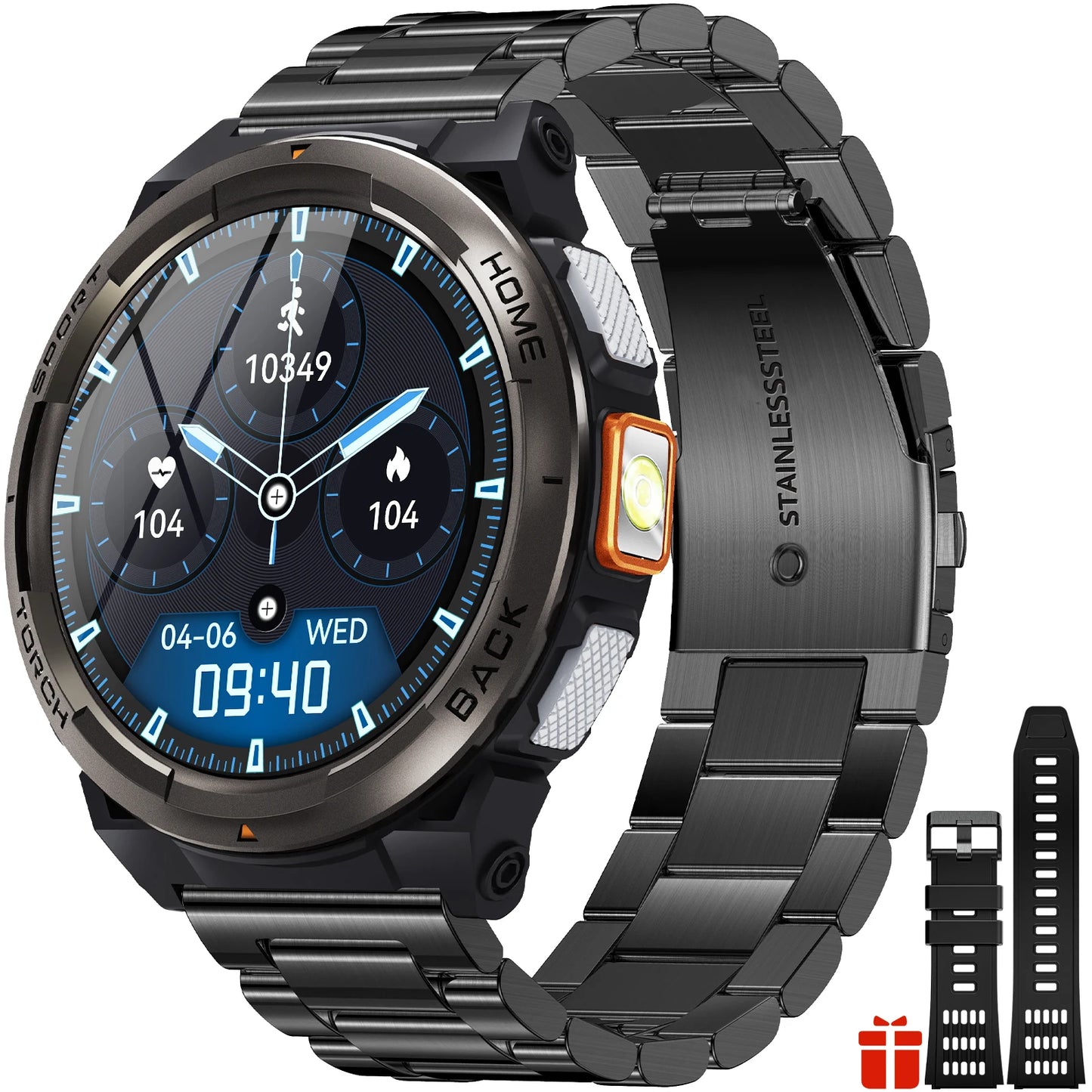 EIGIIS KE5 Smart Watch 3ATM Waterproof With Compass