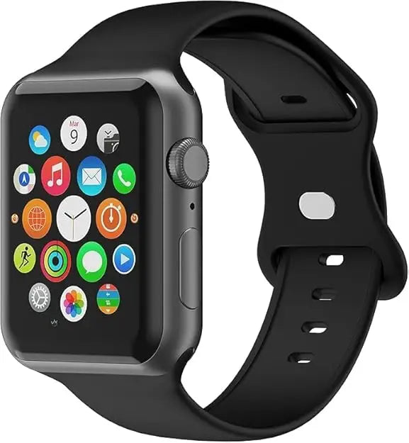 HiWear Smartwatch With Case 7 Bands, HD Touchscreen, Bluetooth Calling
