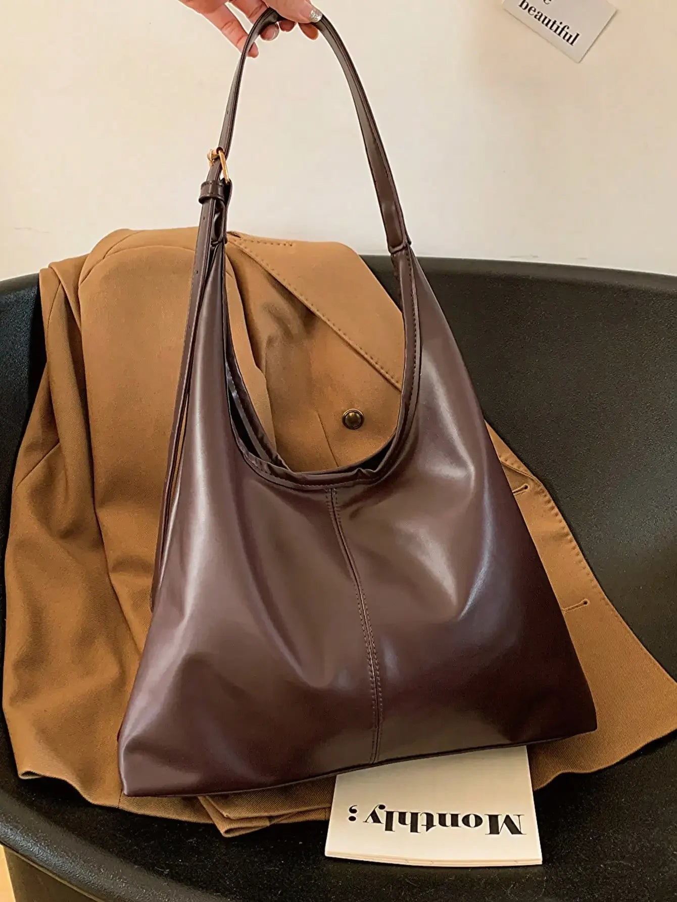 Denim Large Capacity Crossbody Bag For Women Multifunctional Tote
