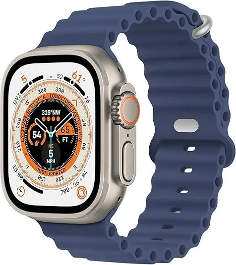 HiWear Smartwatch With Case 7 Bands, HD Touchscreen, Bluetooth Calling