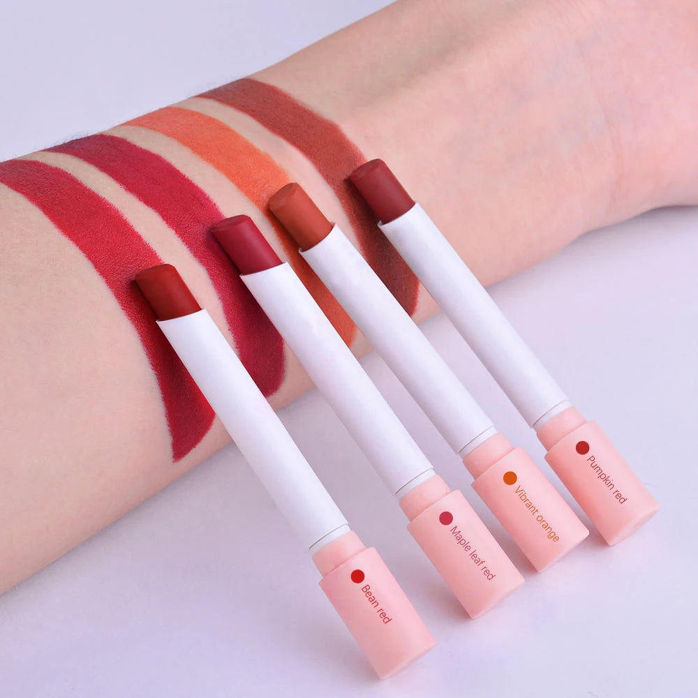 Lakerain Lip Gloss Set 4 Pcs Matte Waterproof Lip Glaze