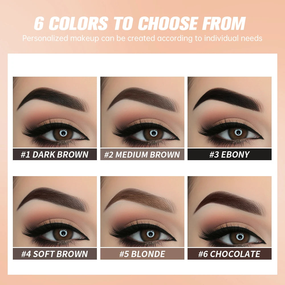 Ibcccndc Waterproof Eyebrow Tint With Brush Long Lasting Pomade