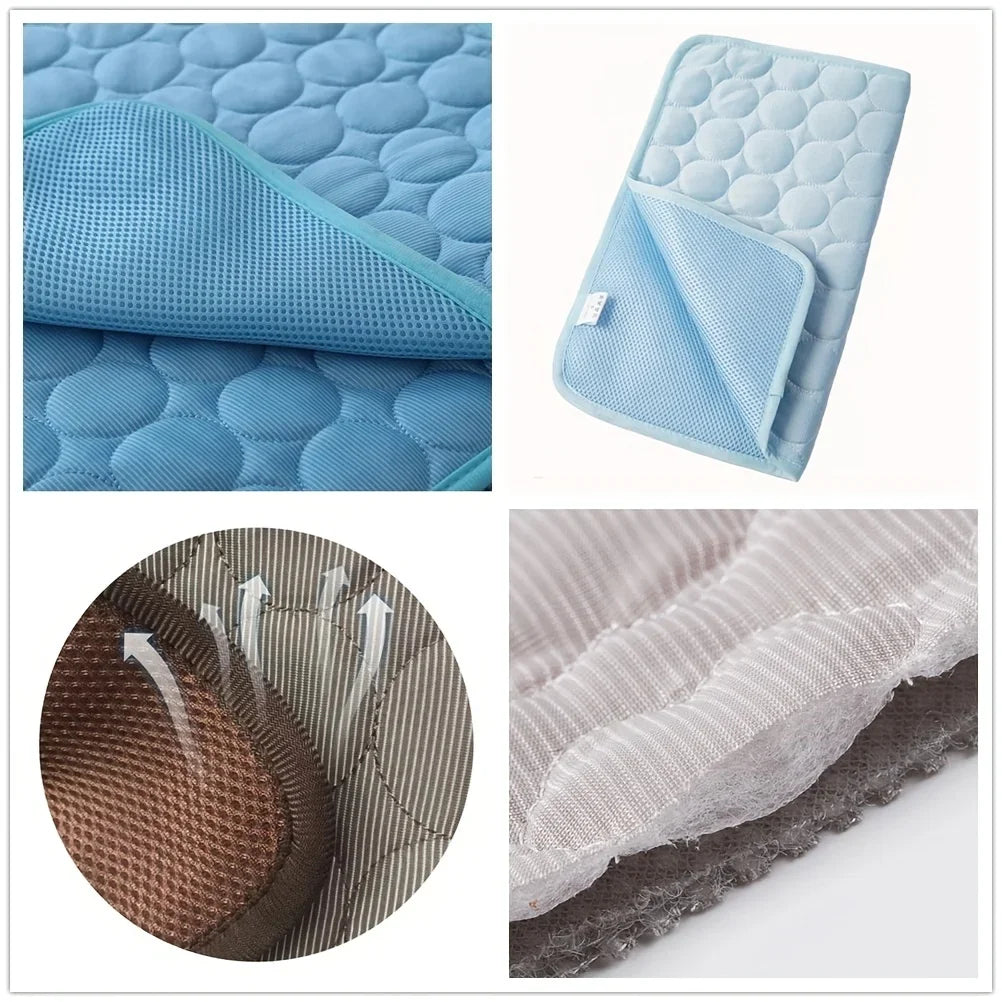 Dog Cooling Mat Self Cooling Pad For All Dogs Durable