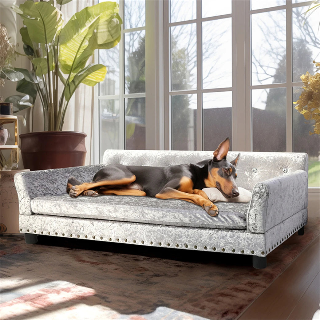BORWART CN Heavy Duty Raised Pet Sofa Bed For Dogs And Cats
