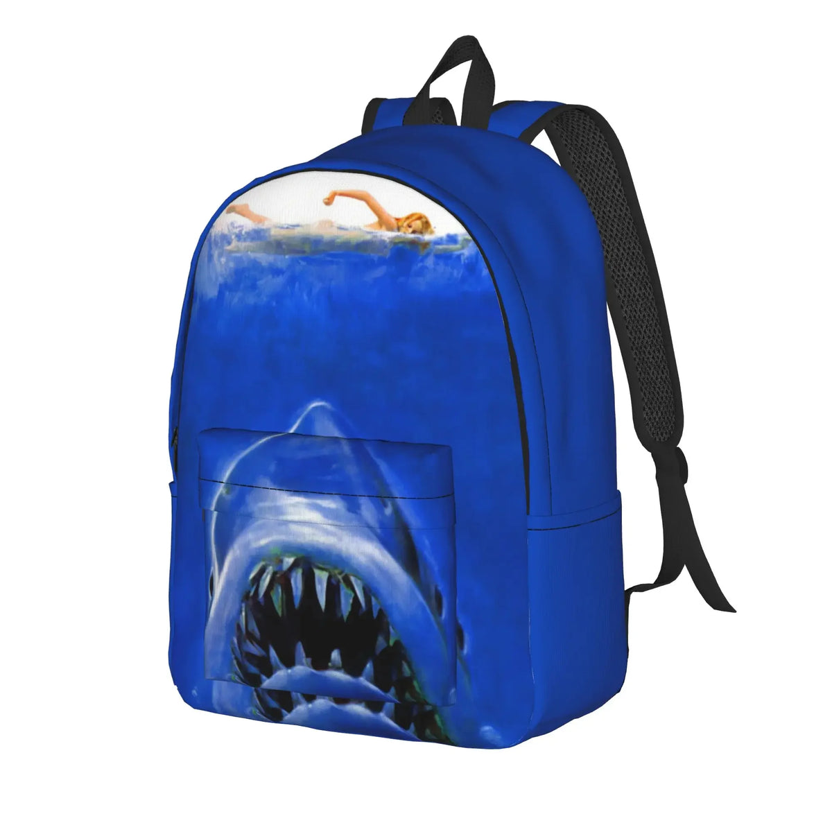 Jaw Shark Classic Film Amity Island Unisex Foldable Backpack